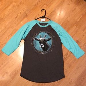 Crazy Train goat shirt